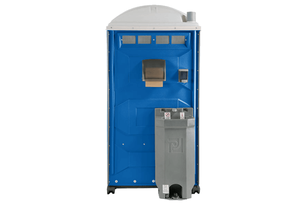 Deluxe Porta Potty rental in Bakersfield, CA - Enhanced comfort with premium features including improved ventilation, larger interior space, and additional amenities for a superior user experience.